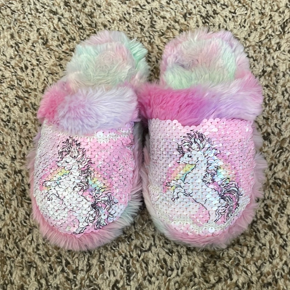 Kids Unicorn Slippers